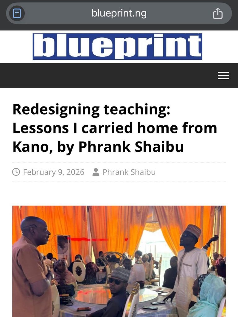 When the conversation continues beyond the room_ you know something meaningful happened.__Grateful to _blueprint.ng_ for capturing reflections from Kano on (.jpg